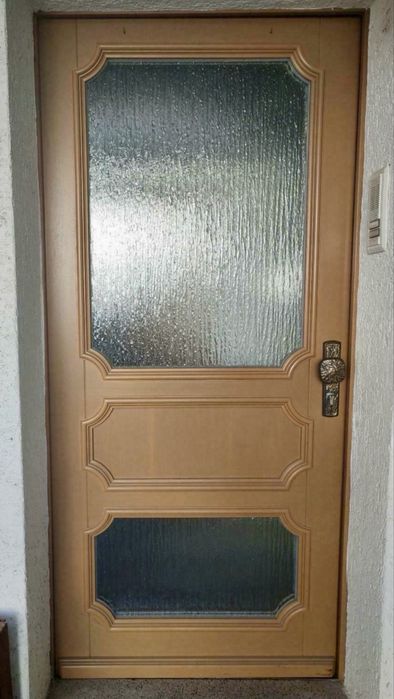 Usa intrare casa lemn aluminiu tripan Germania