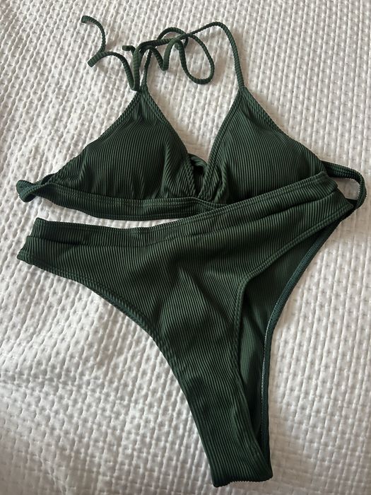 Зелени бански от shein M размер