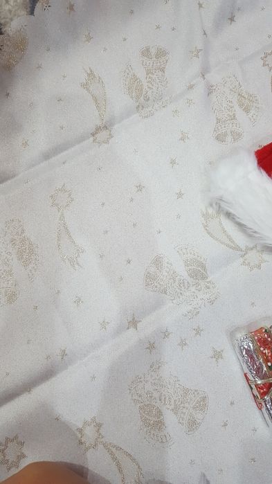 Голяма покривка + елха + украса за Коледа