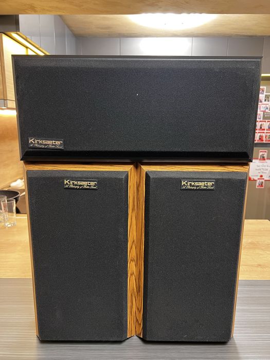 Тонколони Kirksaeter център и фронтални ОТЛИЧНИ!