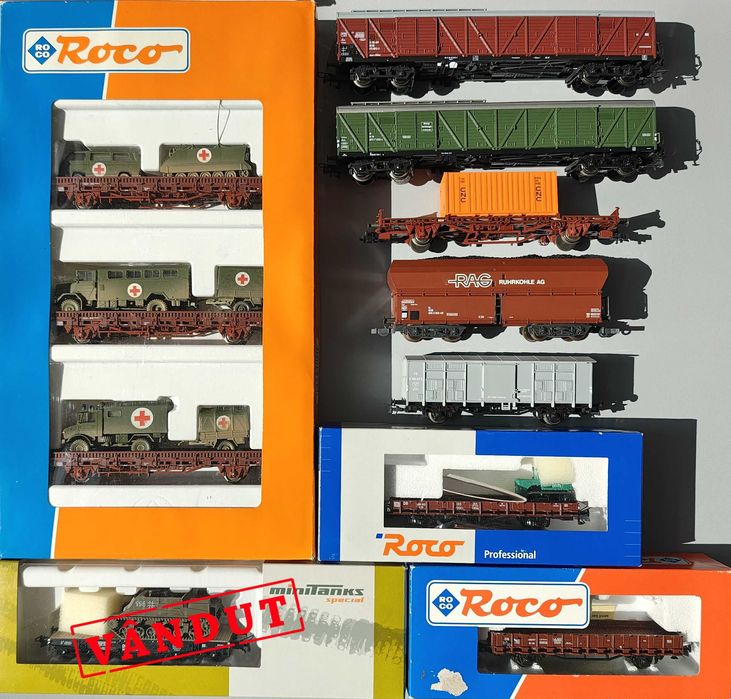 Vagoane trenulet electric H0, Roco, Fleischmann, Brawa, Electrotren