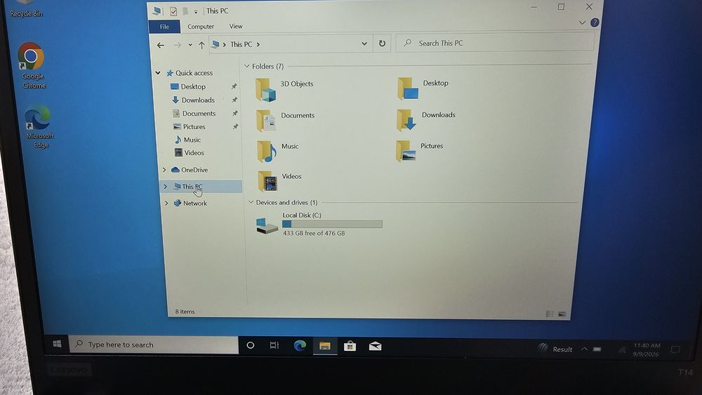 Lenovo T14 gen 2i I7