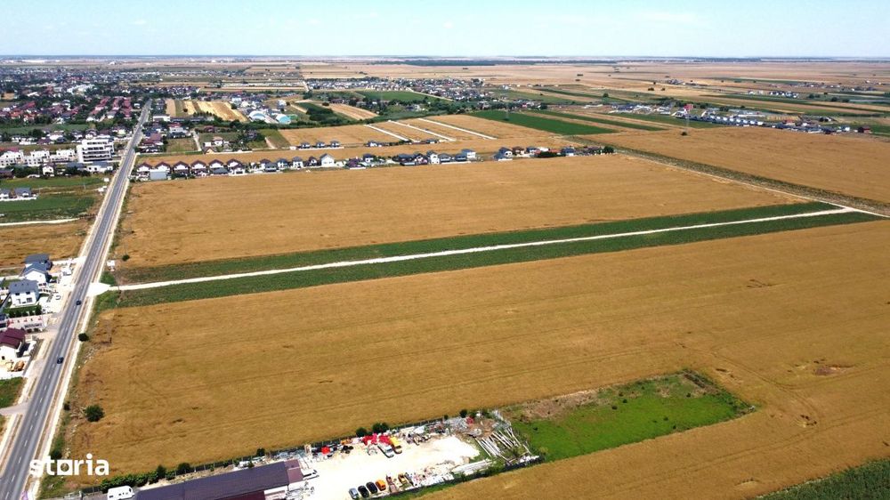 Teren Intravilan In Rate Com Berceni | utilitati: curent, gaz | #MG10