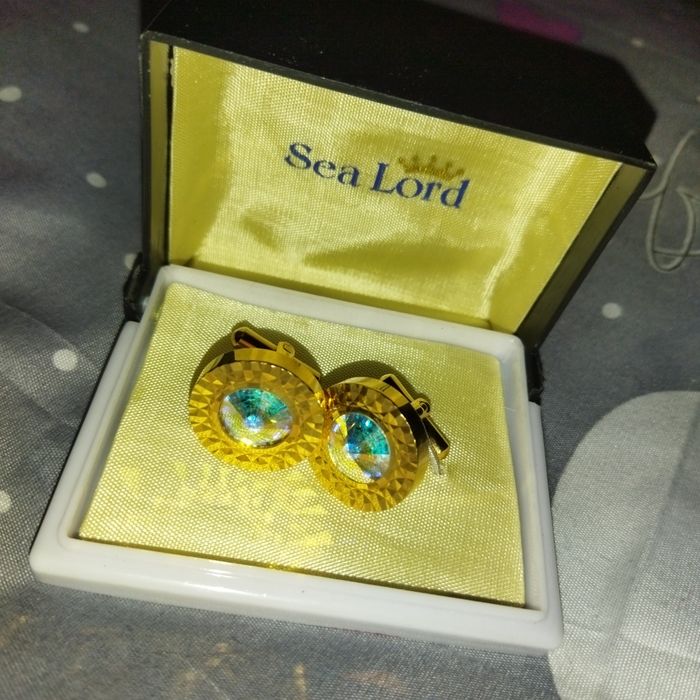 Запонки мужские  новые