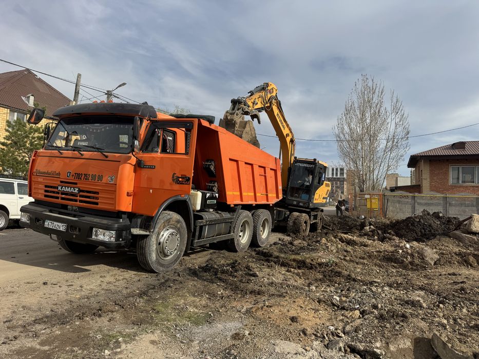 Услуги Экскаватора колесный