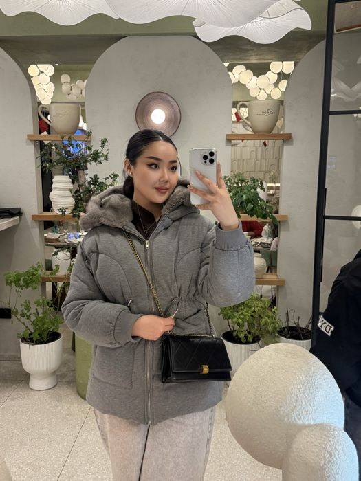 Куртка серый под лоро пиано