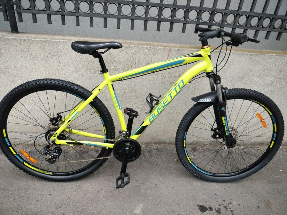 Bicicleta roti 29 frane disc cadru aluminiu