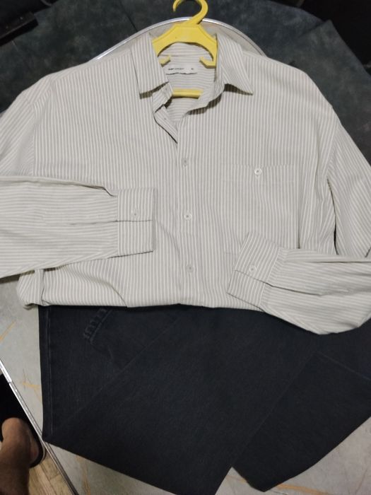 Мужской Костюм Рубашка+ Джинсы