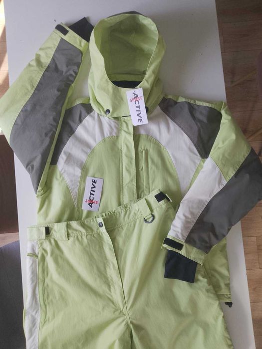 Нов мъжки зимен трекинг ски,сноуборд комплект панталон яке XL