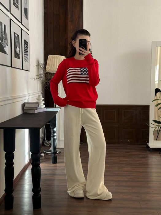 Кофта с флагом США в 4 расцветках