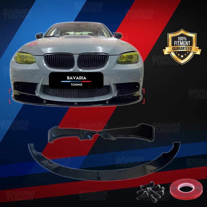 V2 Преден лип + Сплитери за BMW M3 E90 E91 E92