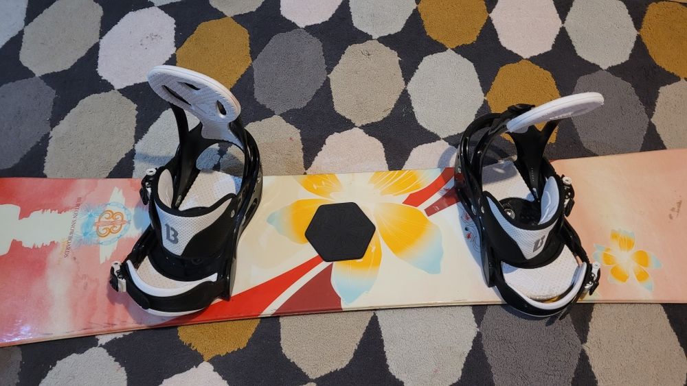 Placa snowboard BURTON 144 cu legături BURTON
