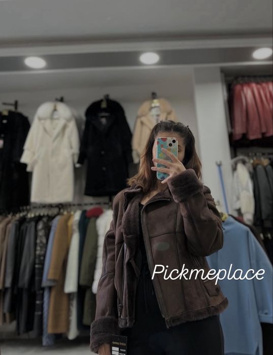 РАЗПРОДАЖБА палта от естествен косъм и кожени якета манто