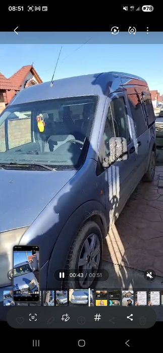 Vând  ford turneo conect