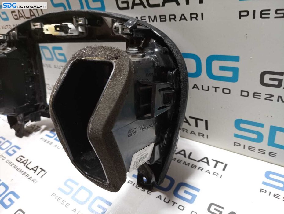 Gura Grila Grile Aer Aerisire Ventilatie Centrala Bord Nissan Juke 1.5 DCI 2010 - 2014 Cod X12C-CPM-CTR-LH 68751-1KEOA 68750-1KEOA [M4290]