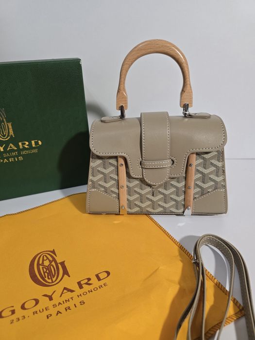 Налична чанта Goyard Saigon Бежов
