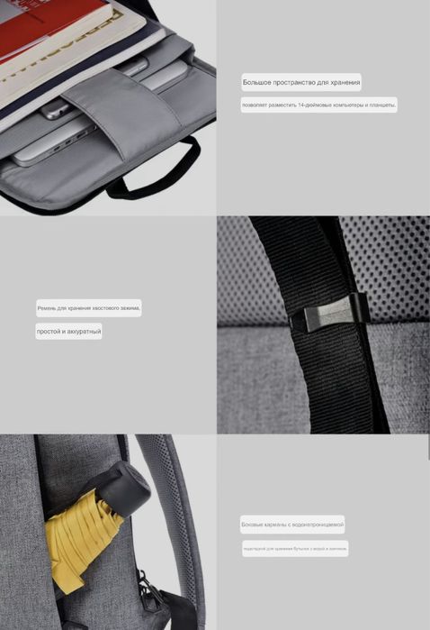 Рюкзаки Xiaomi оригинал