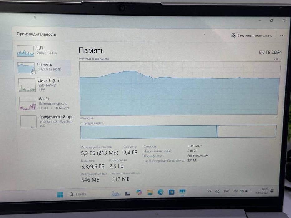 Ноутбук Lenovo core i7-1065G7