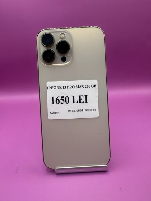 Iphone 13 Pro Max 256 GB bat 85% face id defect