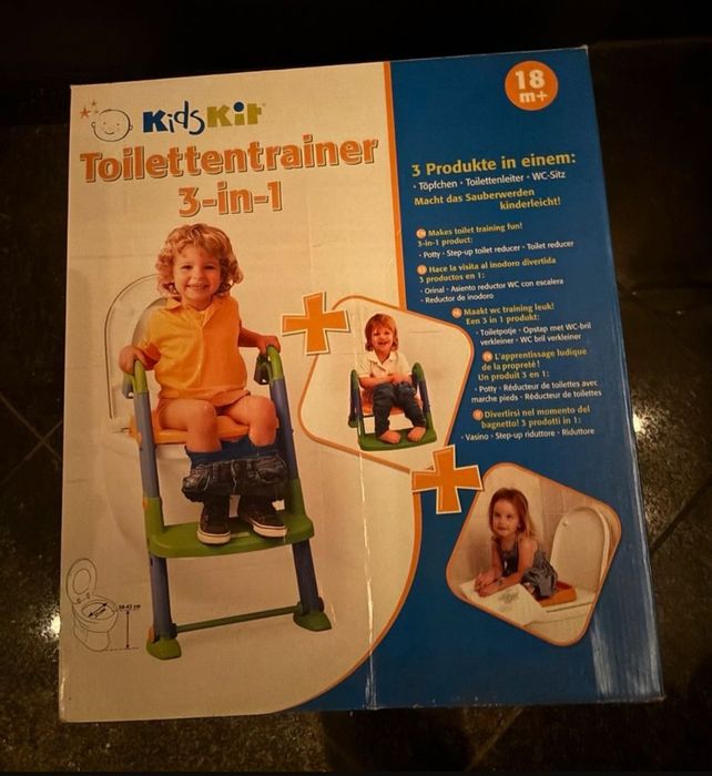 Treapta cu reductor wc si oliță toaletă 3 in 1