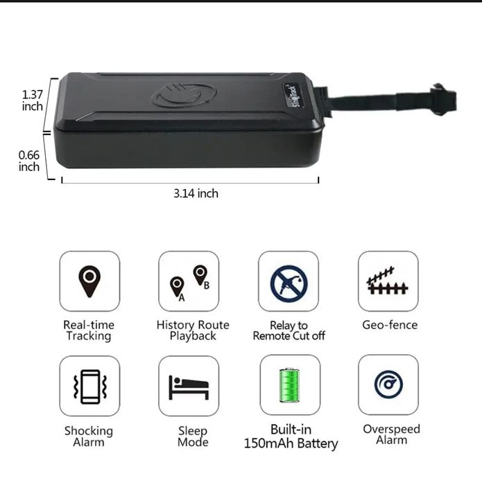 GPS sinotrack трекер ST-901AL 4G+2G