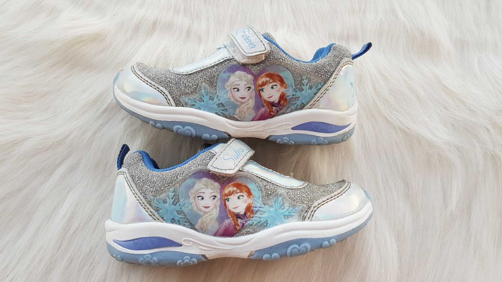 Детски маратонки на Disney Елза и Ана №24 - светещи