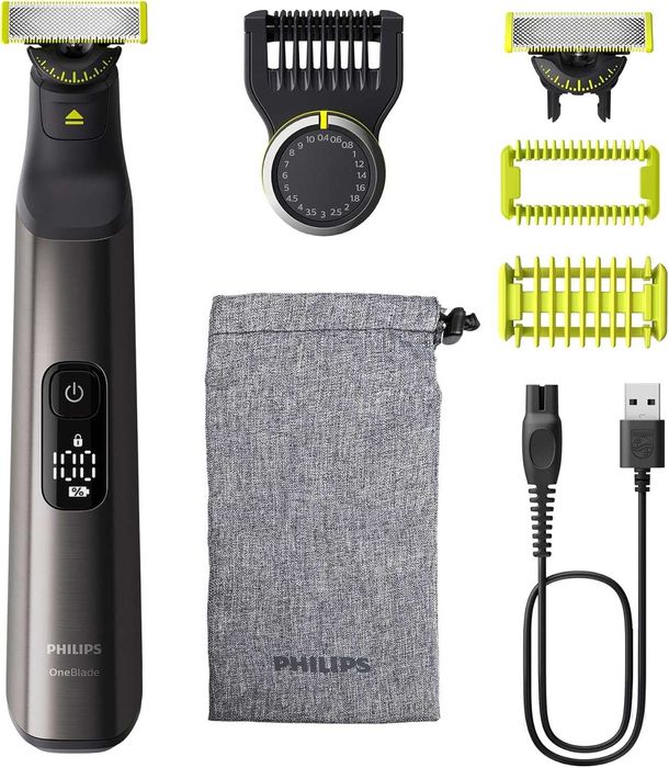 Тример за лице и тяло Philips OneBlade Pro 360 QP6552/30