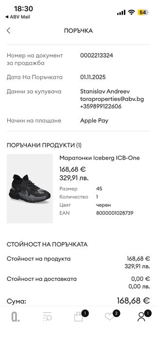 ICEBERG ICB- One маратонки