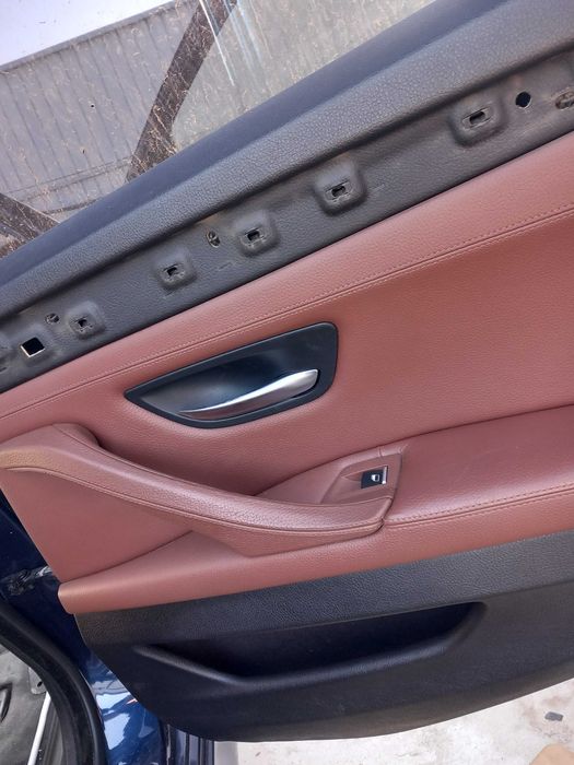 Fete usi, fata usa dreapta spate piele maro Dakota ZimtBraun BMW F10