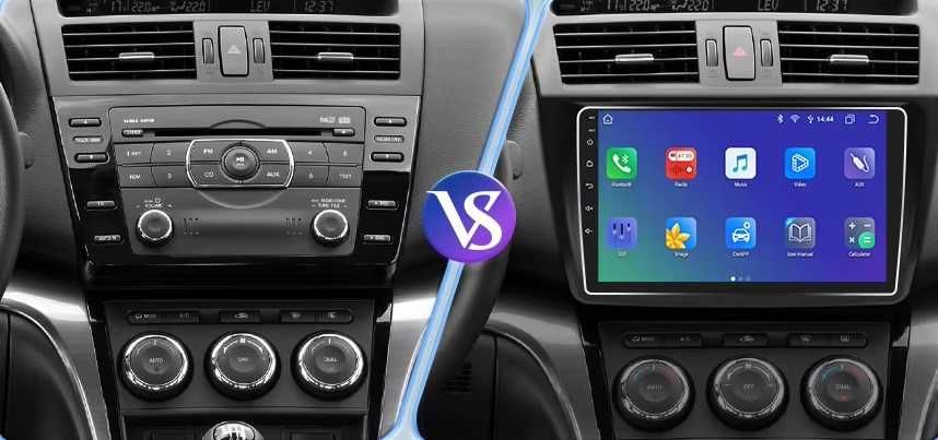 Мултимедия 9" ANDROID 14 за MAZDA 6 II CARPLAY навигация GPS RDS DSP