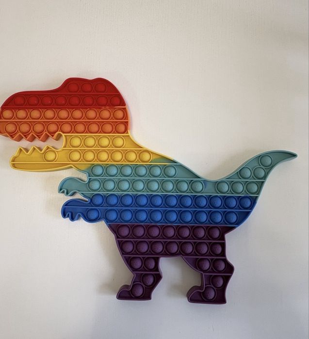 Pop it forma Dinozaur Rainbow