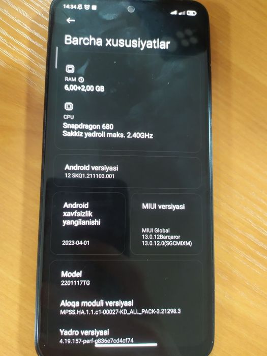 Redmi Note 11 sotiladi