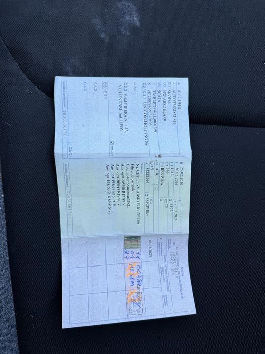 Skoda Scala 2020 64.000 KM 1.0 BENZINA usor avariat / avariate