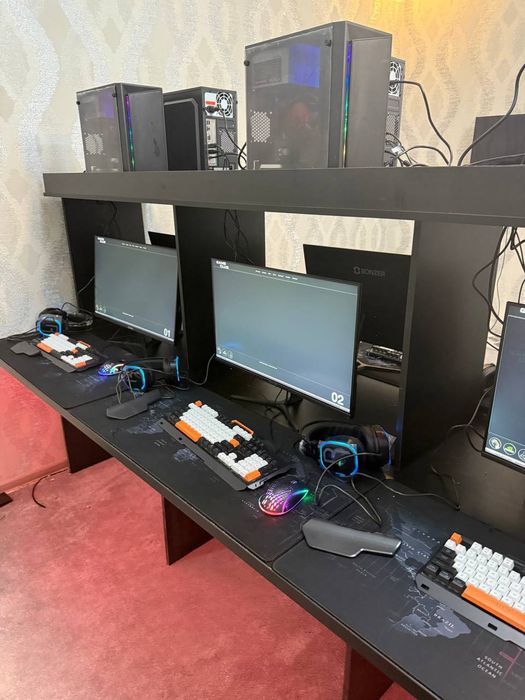 GAME CLUB uchun tayyor kompyuterlar|kreslo, mebel ichida
Bu komplekt y
