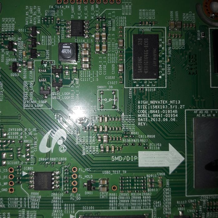 Mainboard BN41-01954B din UE60F6170S