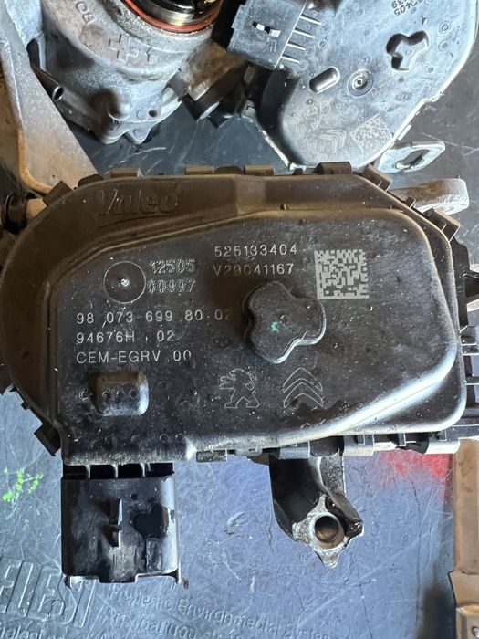 Egr clapeta acceleratie pompa vaacum 1.6 euro6 citroen peugeot bh01
