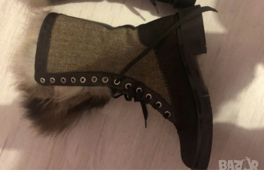 Дамски ботуши Daris Естествен Косъм лисица