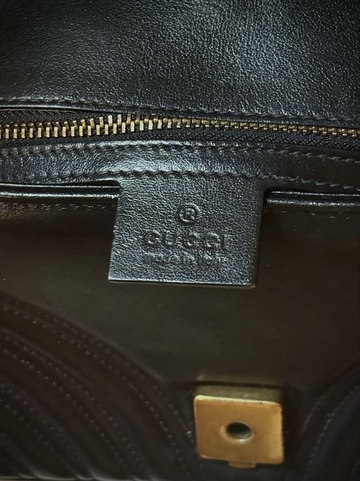 Оригинална Gucci GG Marmont – Черна естествена кожа