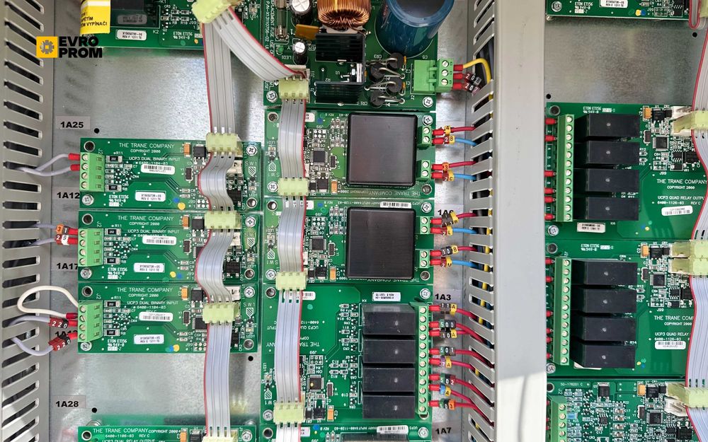 Chiller răcit cu aer TRANE CGAM120 DUPLEX – 321.6 kW | pret chiller trane | used chillers for sale