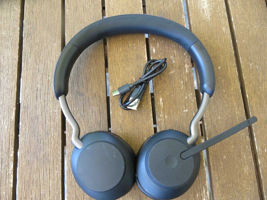 Професионални безжични слушалки Jabra Evolve2 65 Stereo (Черни)