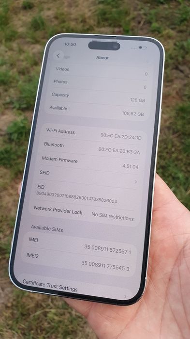 Iphone 14 Pro Max Silver Impecabil
