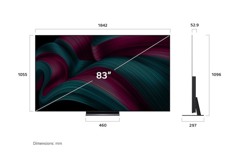 TV Lg OLED 83C5rla