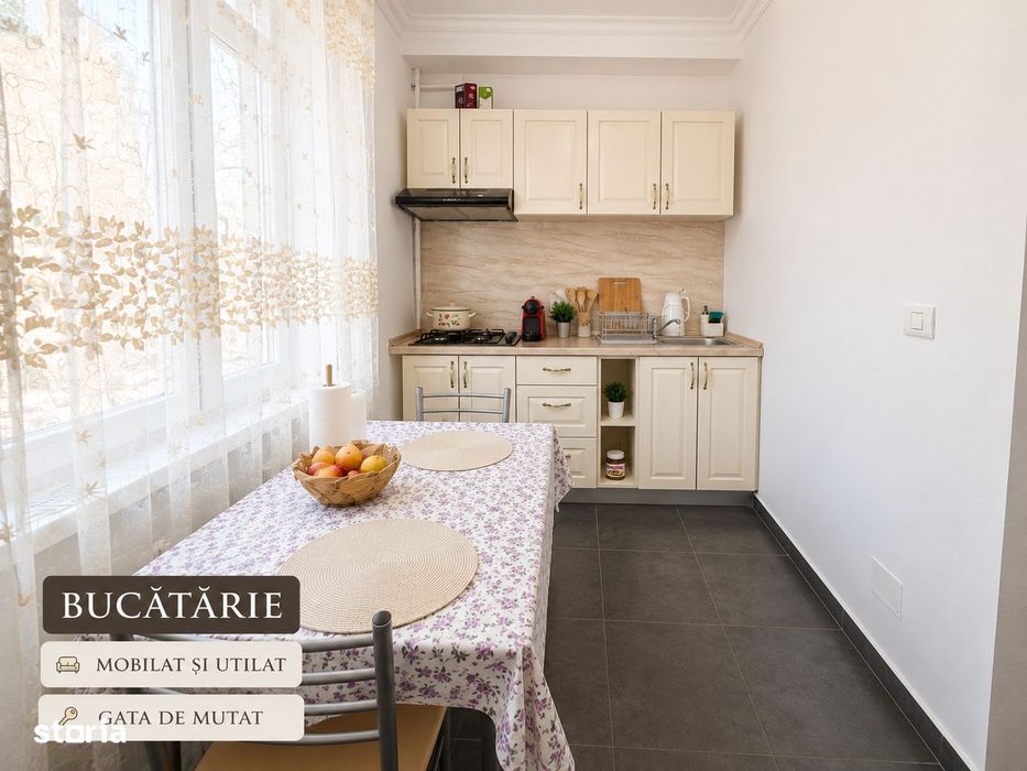 B-dul Mărășești - Parc Cancicov, Etaj 1, Renovat și Mobilat Modern
