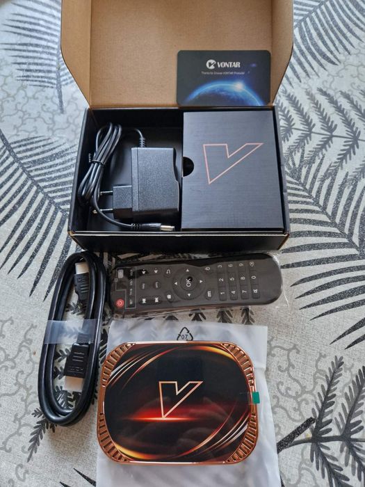 Нов 8K TV Box VONTAR-X4 Android 11.0 Amlogic S905X4 4/64GB UHD