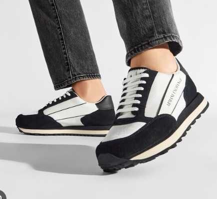 Pantofi sport casual 43 Armani Excange piele naturala moale