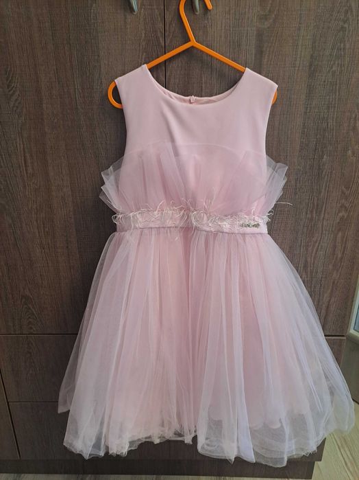 Детска рокля в розово