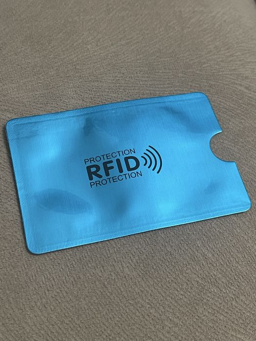 *АНТИ КРАЖБА* Фирмен RFID Алуминиев Калъф за Кредитна / Дебитна Карта