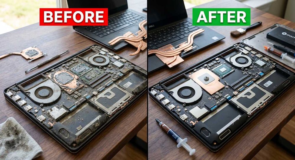 Asamblare, Curățare, Întreținere și Reparații PC / Laptop – Windows & Linux