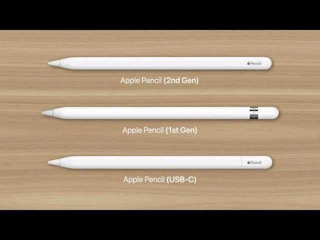 Apple Pencil 1 vs Pencil 2 стилиус