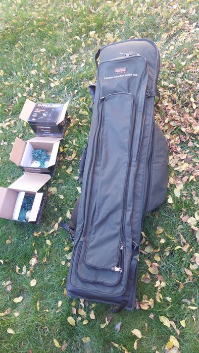 Set crap compact: 3 lansete okuma, 3 mulinete  prologic, husa anaconda